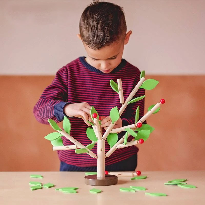 Дървена игра за баланс Pino, Ябълково дърво